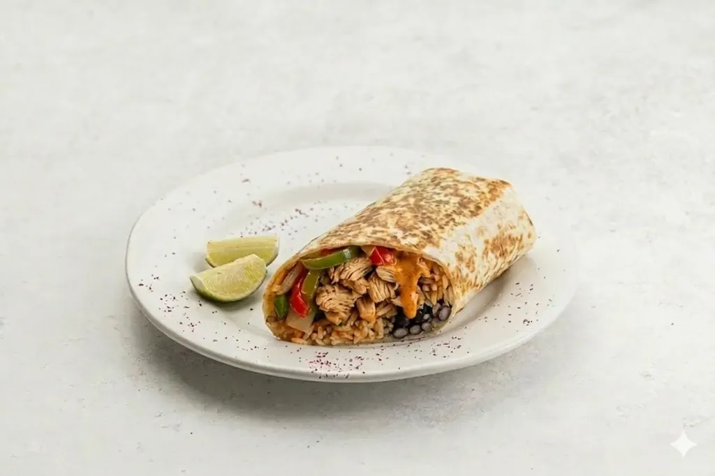 Chicken Burrito Wrap (H) 