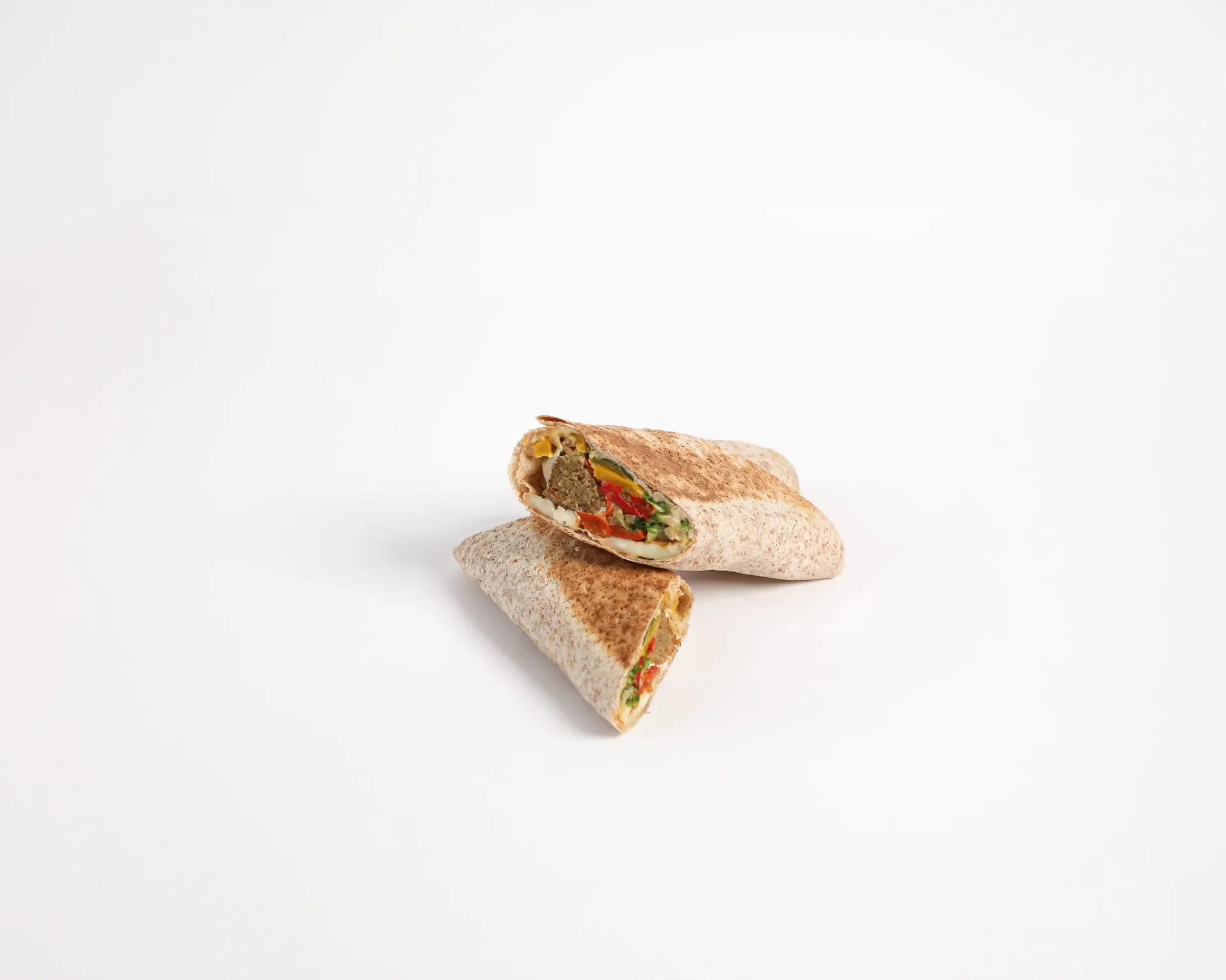 Falafel and Hallumi Wrap