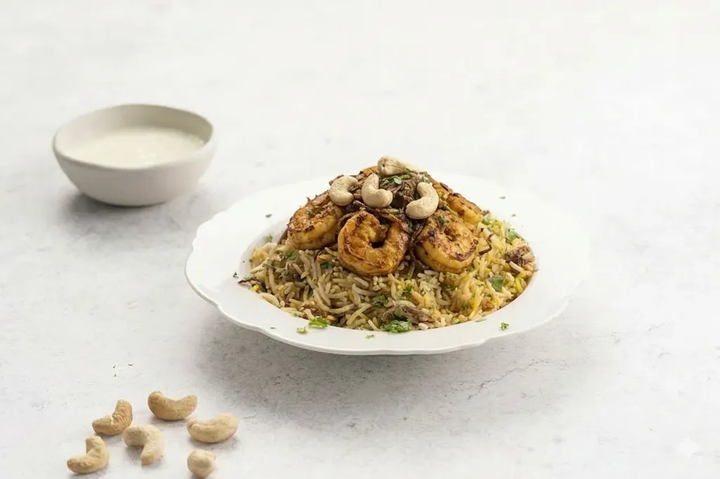 Shrimp Biryani (H)