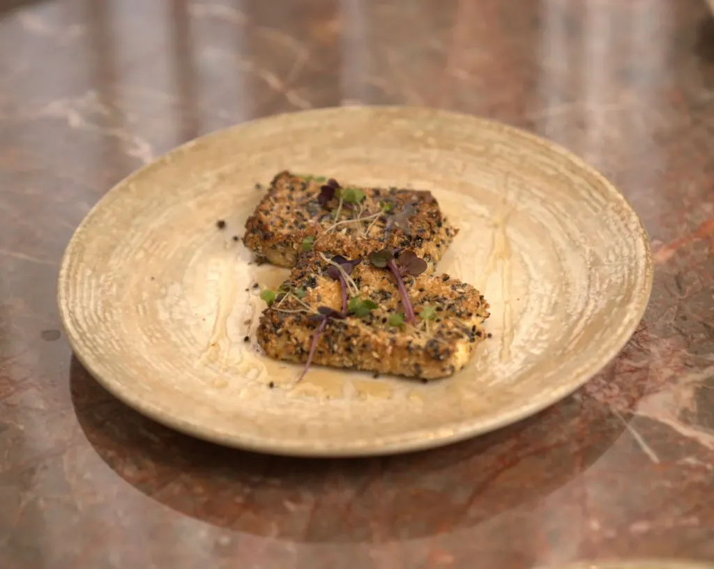 Feta With Sesame