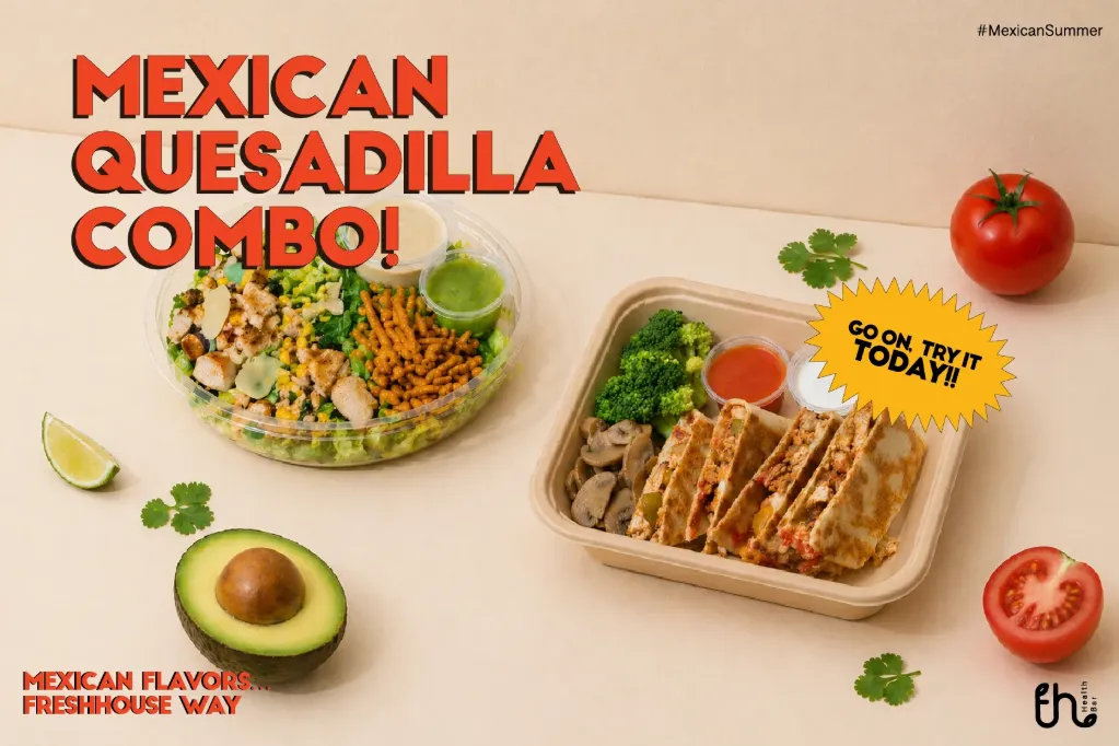 Quesadilla   Mexican Caesar Salad
