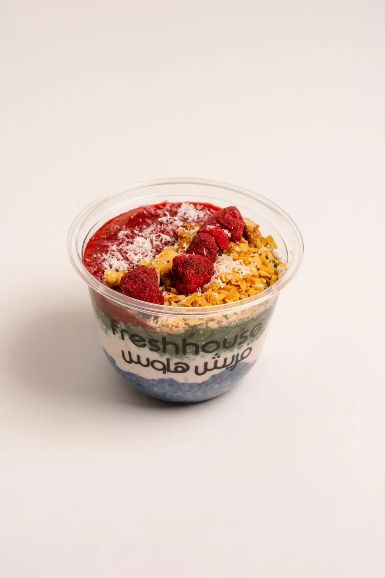 Trio-Color Chia Pudding 