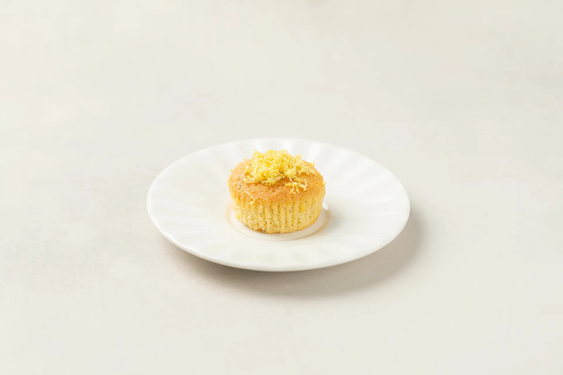 Gluten Free almond Lemon  Cup Cake